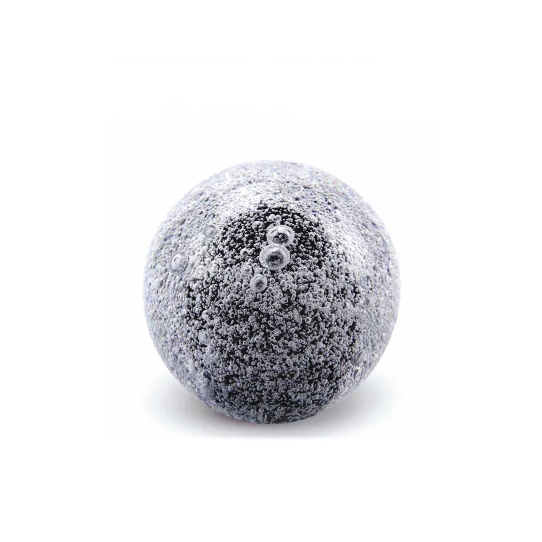 Glazen urn - Stardust Bulb zwart - 0,10 Liter