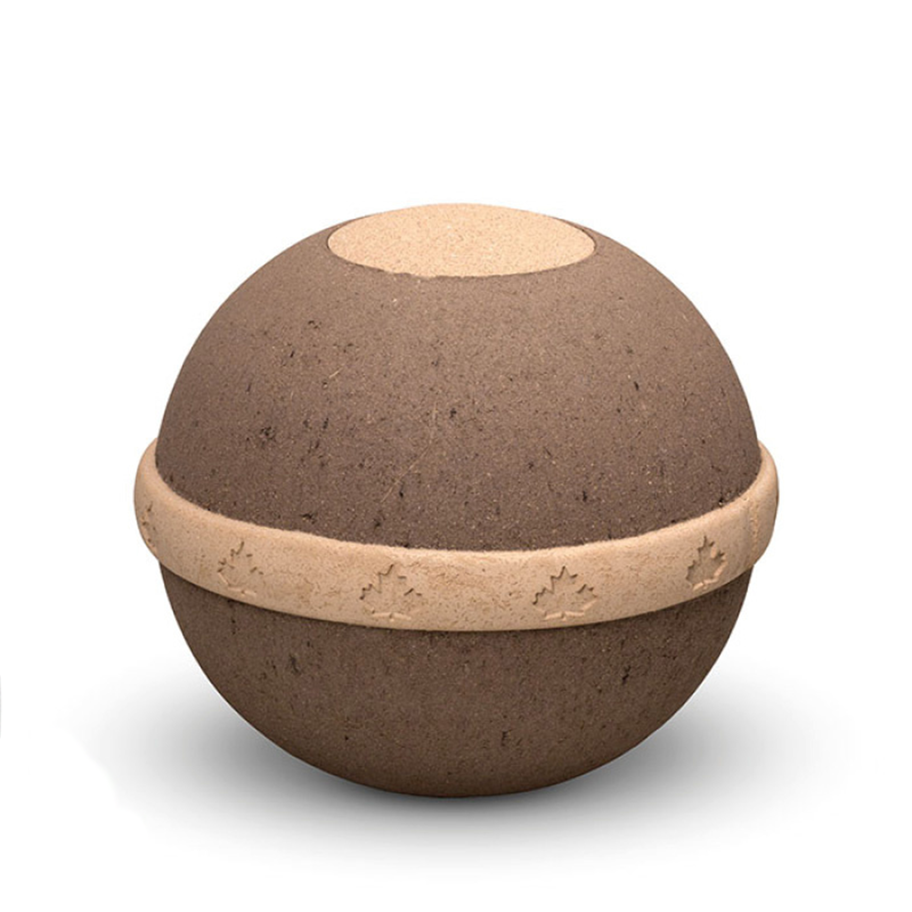 Biologische urn - Geos Organisch bruin groot - 3 Liter