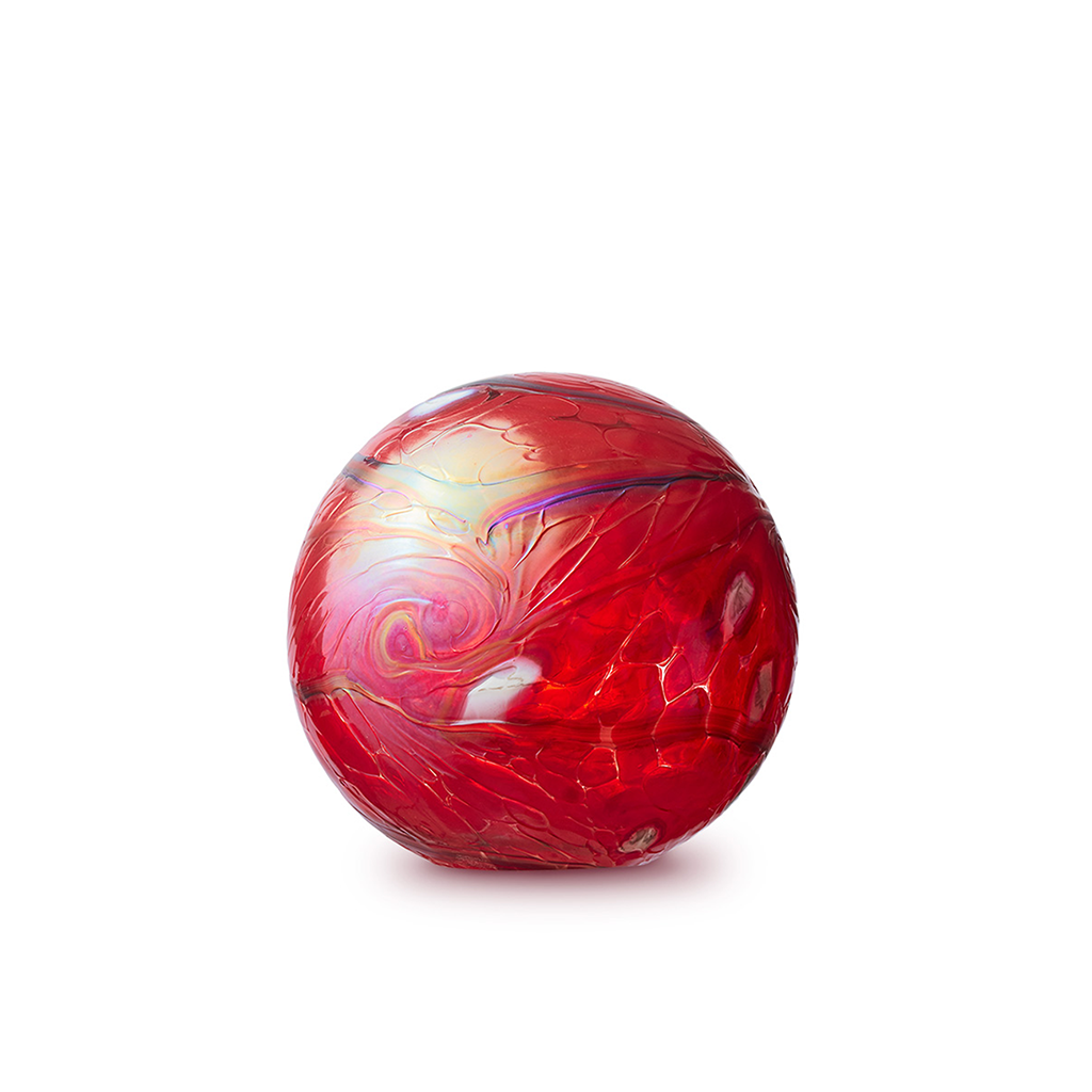 Glazen urn - Elan Red klein - 0,50 Liter