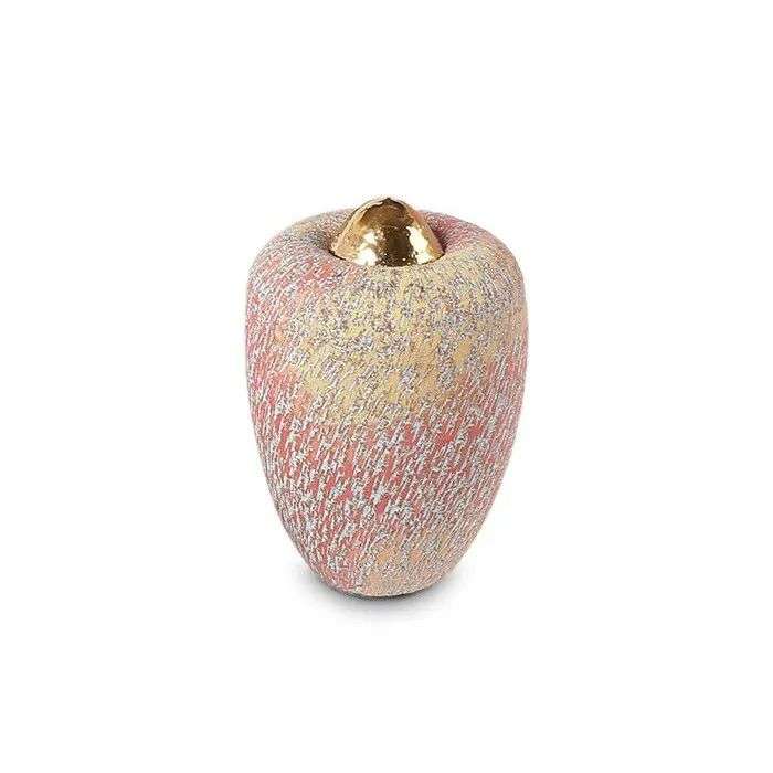 Keramische urn - Balance Cone regenboogkleuren klein - 0,40 Liter