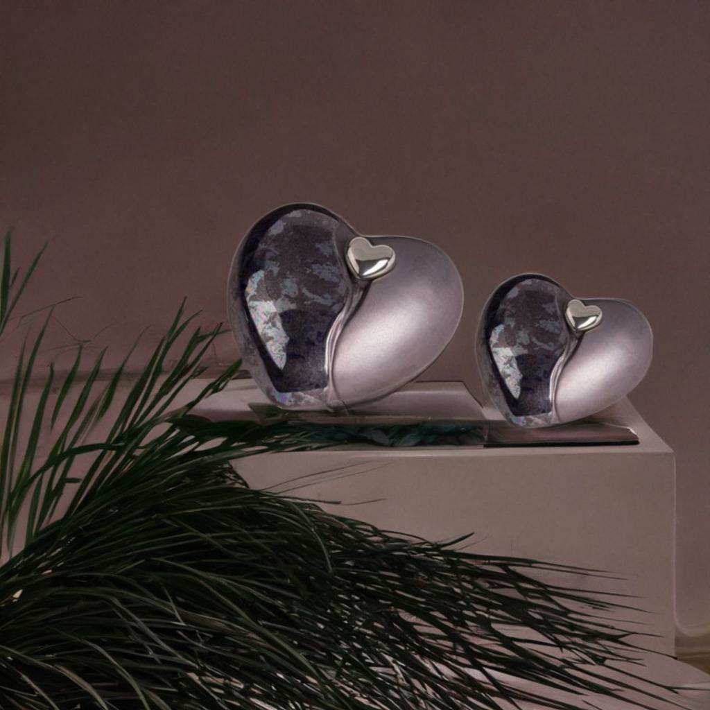 Keramische urn - Mastaba Ceramika hart oliekleur klein - 1,40 Liter - Afbeelding 4