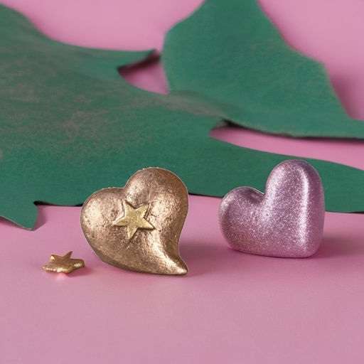 Keramische urn - Troost Hart met Ster koperkleur - 0,05 Liter - Afbeelding 3