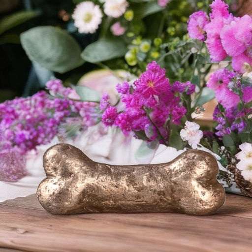 Keramische dierenurn - Troost kluifbot brons - 0,10 Liter - Afbeelding 3