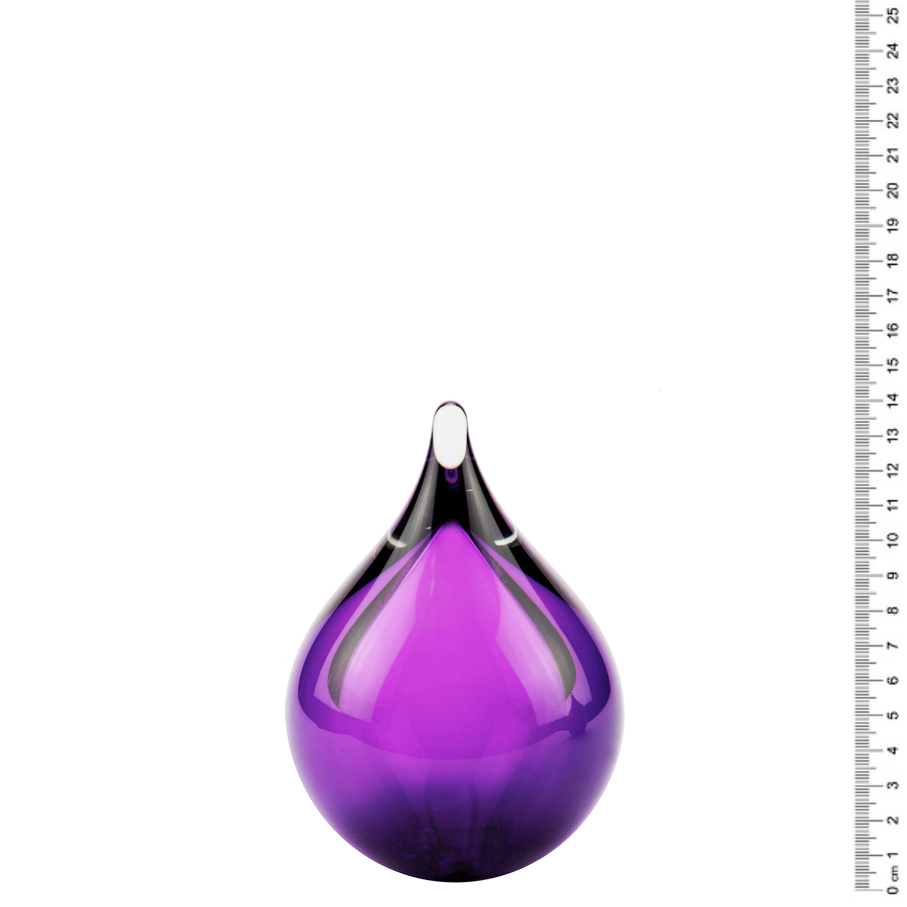 Glazen urn - Memorie bubbel paars - 0,12 Liter - Afbeelding 6