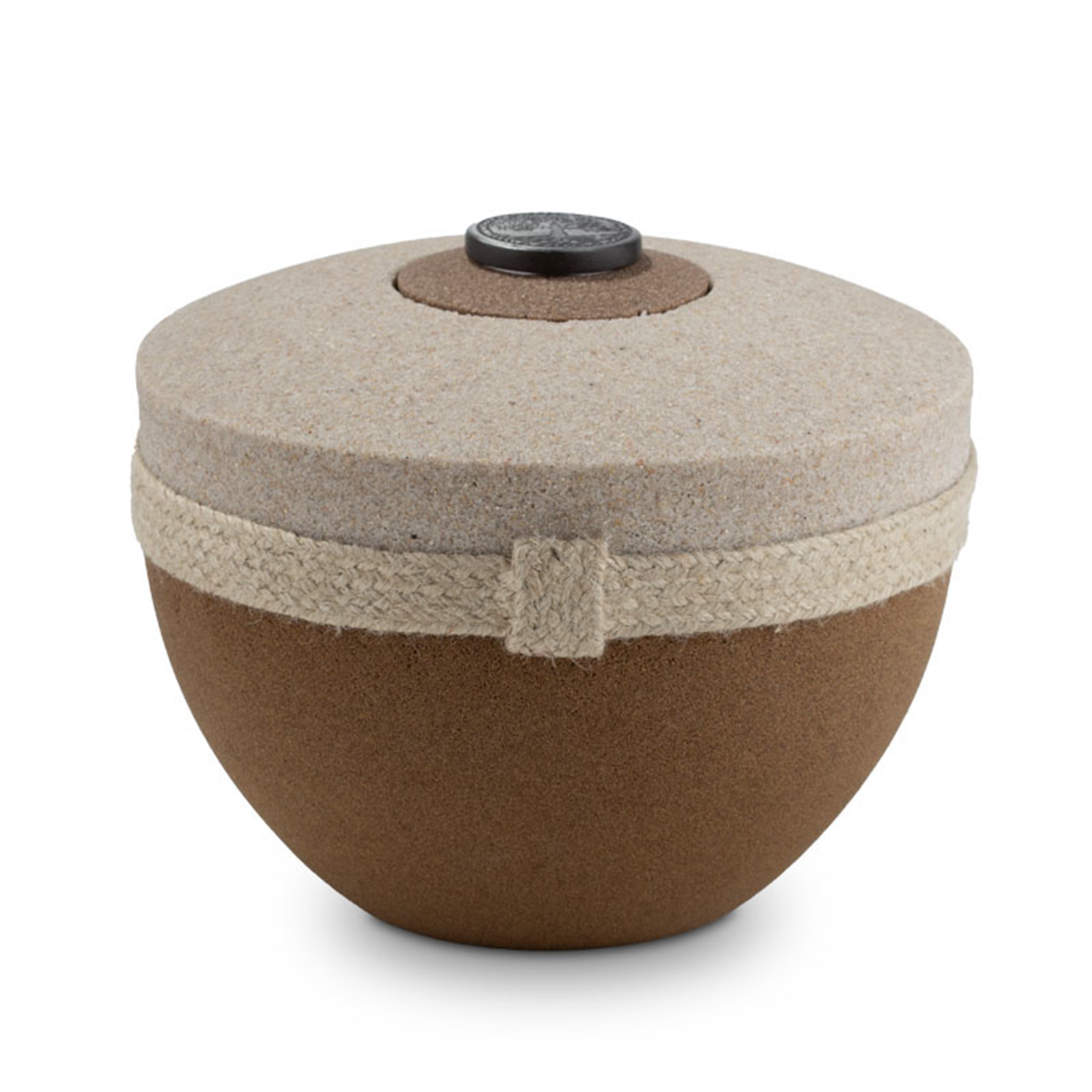 Biologische urn - Romana bruin/grijs - 3,80 Liter