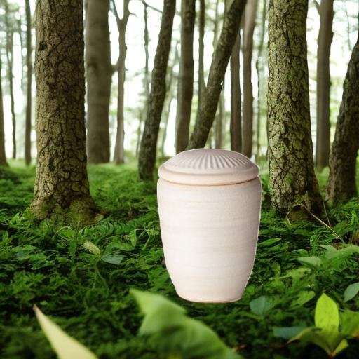 Biologische urn - Urnature beige - 3,20 Liter - Afbeelding 3