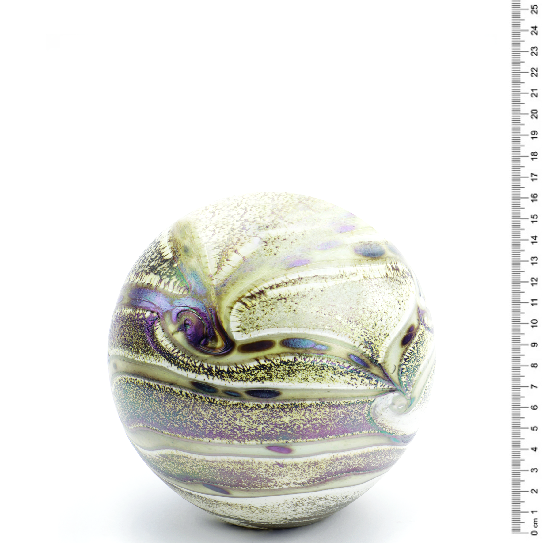 Glazen urn - Elan Ivory medium - 1,50 Liter - Afbeelding 2