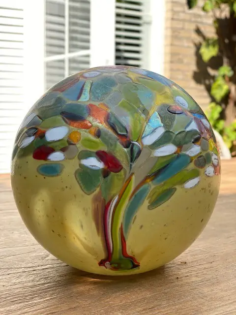 Glazen urn - Elan Flower Field - 4 Liter - Afbeelding 5