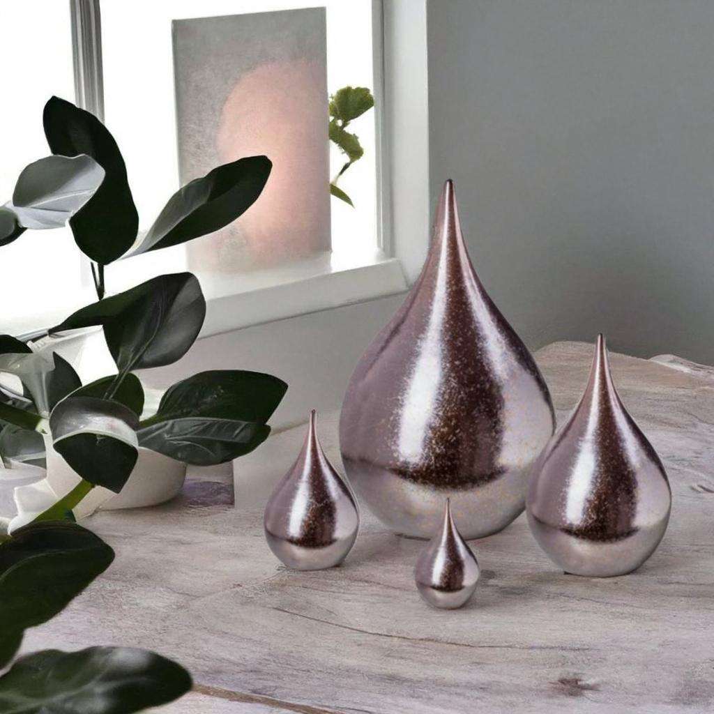 Keramische urn - Twinkling Star teardrop groot - 3,50 Liter - Afbeelding 5