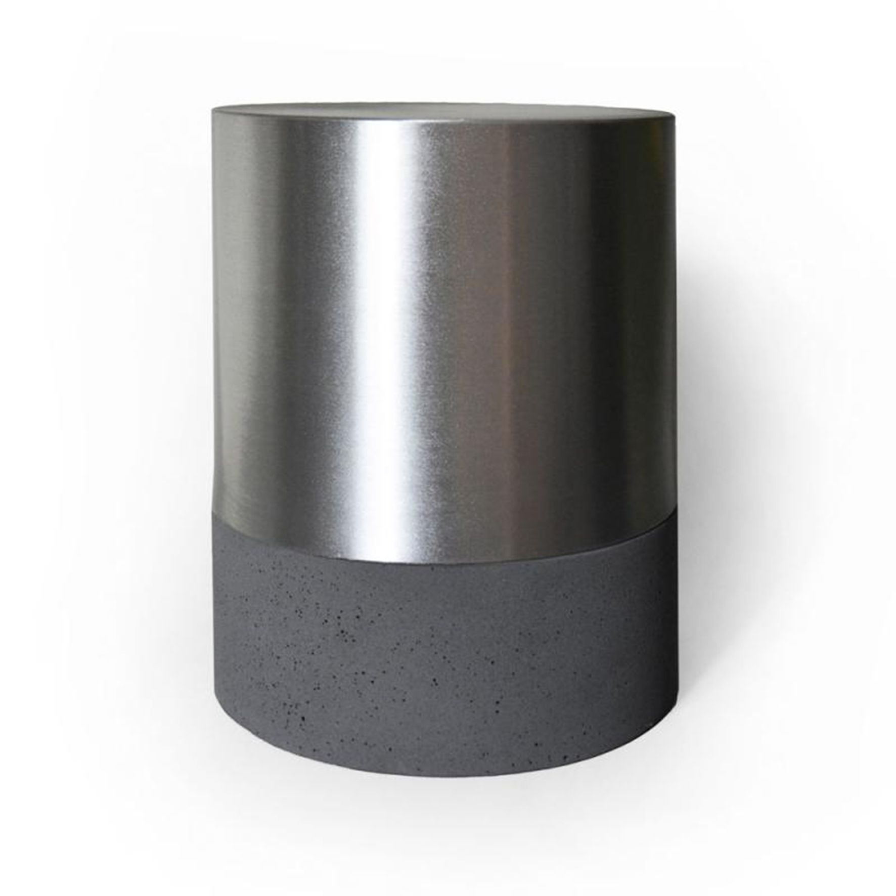 RVS urn - Cilinder asbus - 3,70 Liter