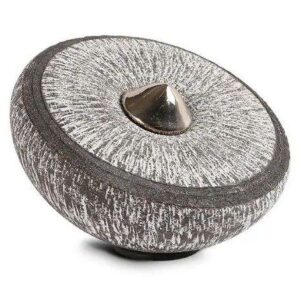 Keramische urn - Balance Disk carbon/grijs klein - 1 Liter