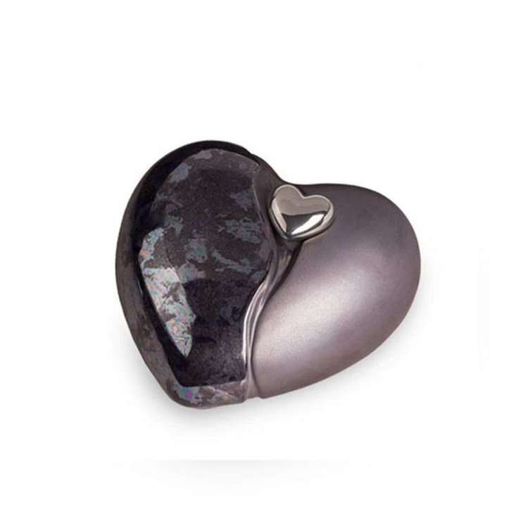 Keramische urn - Mastaba Ceramika hart oliekleur groot - 3,80 Liter