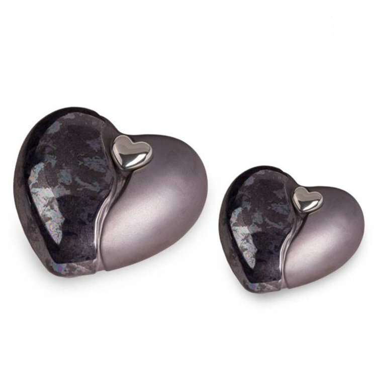 Keramische urn - Mastaba Ceramika hart oliekleur klein - 1,40 Liter - Afbeelding 3