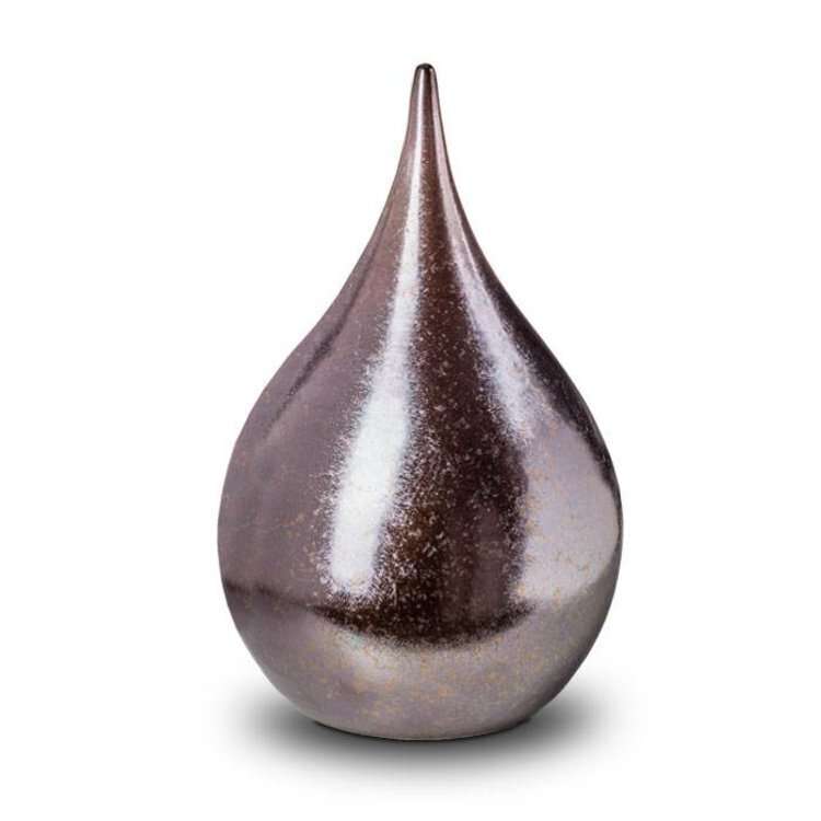Keramische urn - Twinkling Star teardrop groot - 3,50 Liter