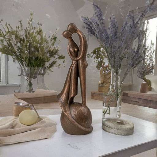 Keramische urn - I Loved and Lost You brons - 0,40 Liter - Afbeelding 3